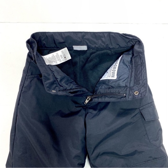 COLUMBIA Ice Slope II Winter Sports Ski / Snowboard Pants in Black Kids S - Picture 6 of 10